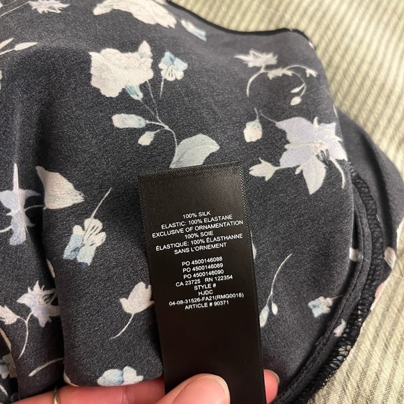 Aritzia Wilfred Naomi 100% Silk Midi Dress - Picture 10 of 10